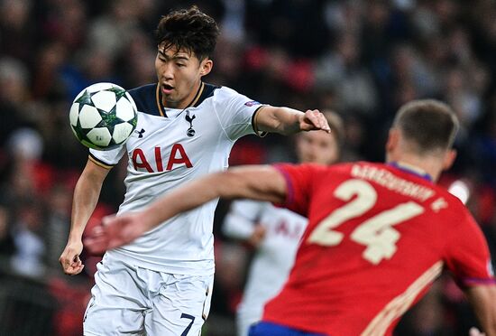 UEFA Champions League. Tottenham vs. CSKA