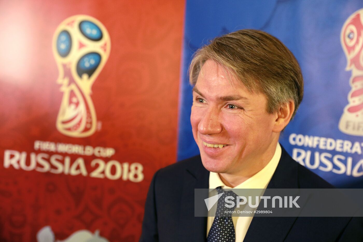 International news conference on 2018 FIFA World Cup in Russia