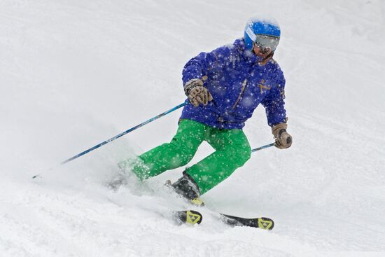 New season begins at Gorky Gorod ski resort in Sochi