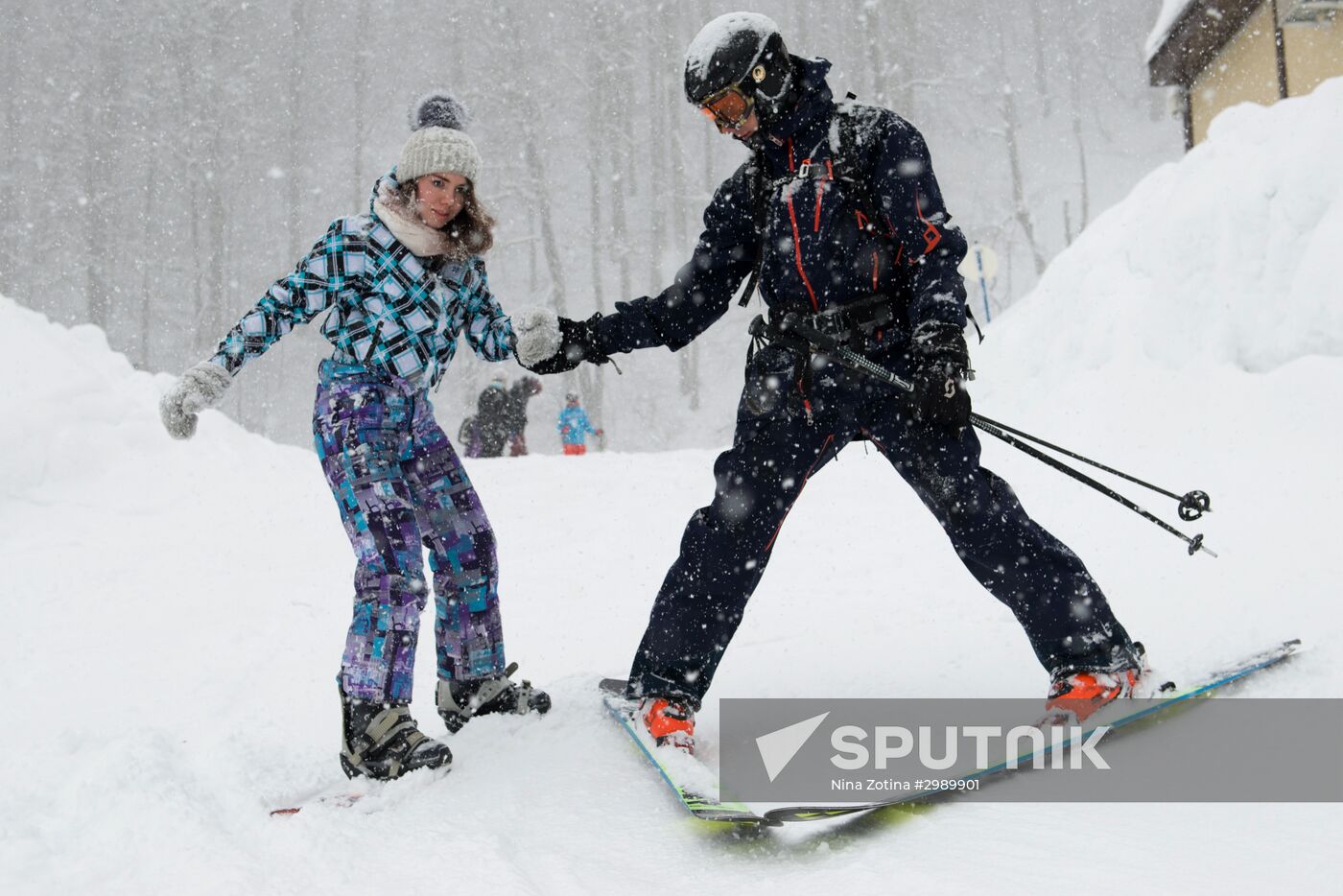 New season begins at Gorky Gorod ski resort in Sochi