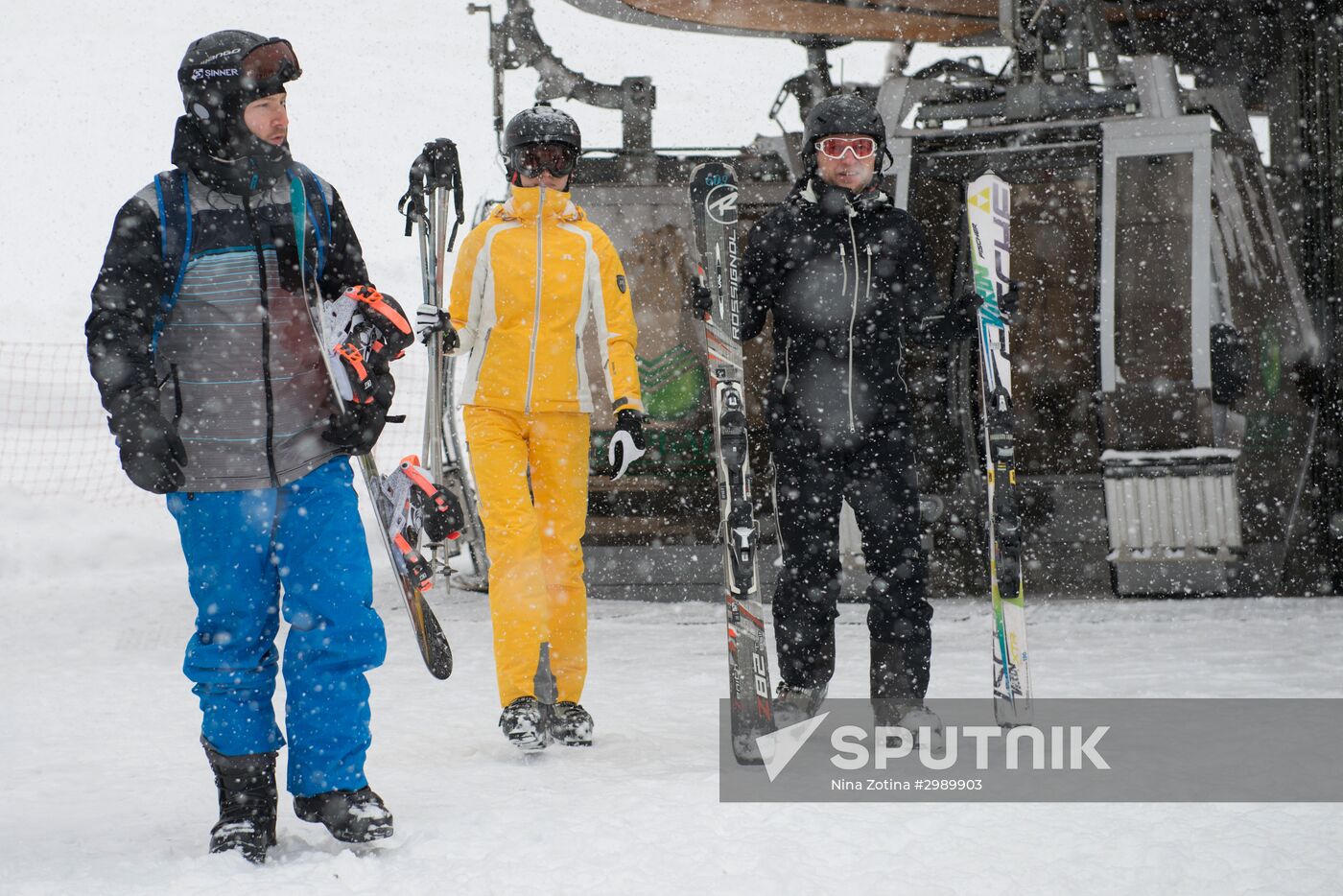 New season begins at Gorky Gorod ski resort in Sochi