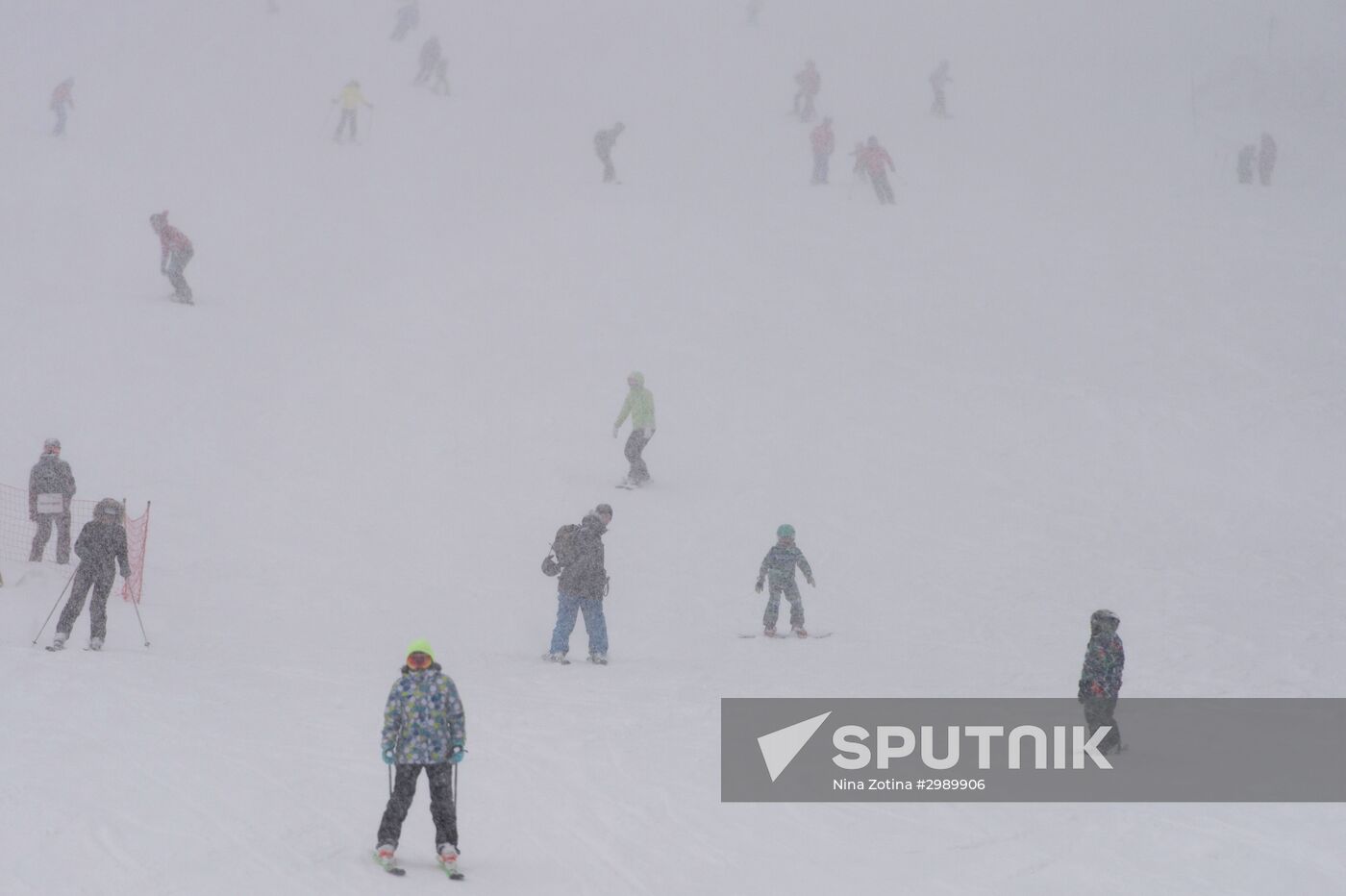 New season begins at Gorky Gorod ski resort in Sochi