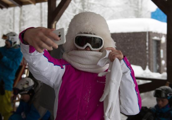 New season begins at Gorky Gorod ski resort in Sochi