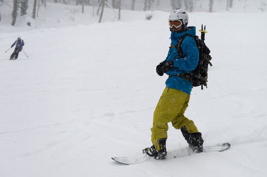 New season begins at Gorky Gorod ski resort in Sochi