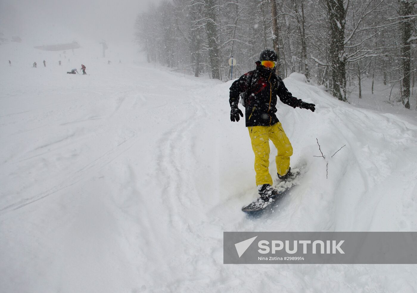 Ski season begins at Gorky Gorod ski resort in Sochi