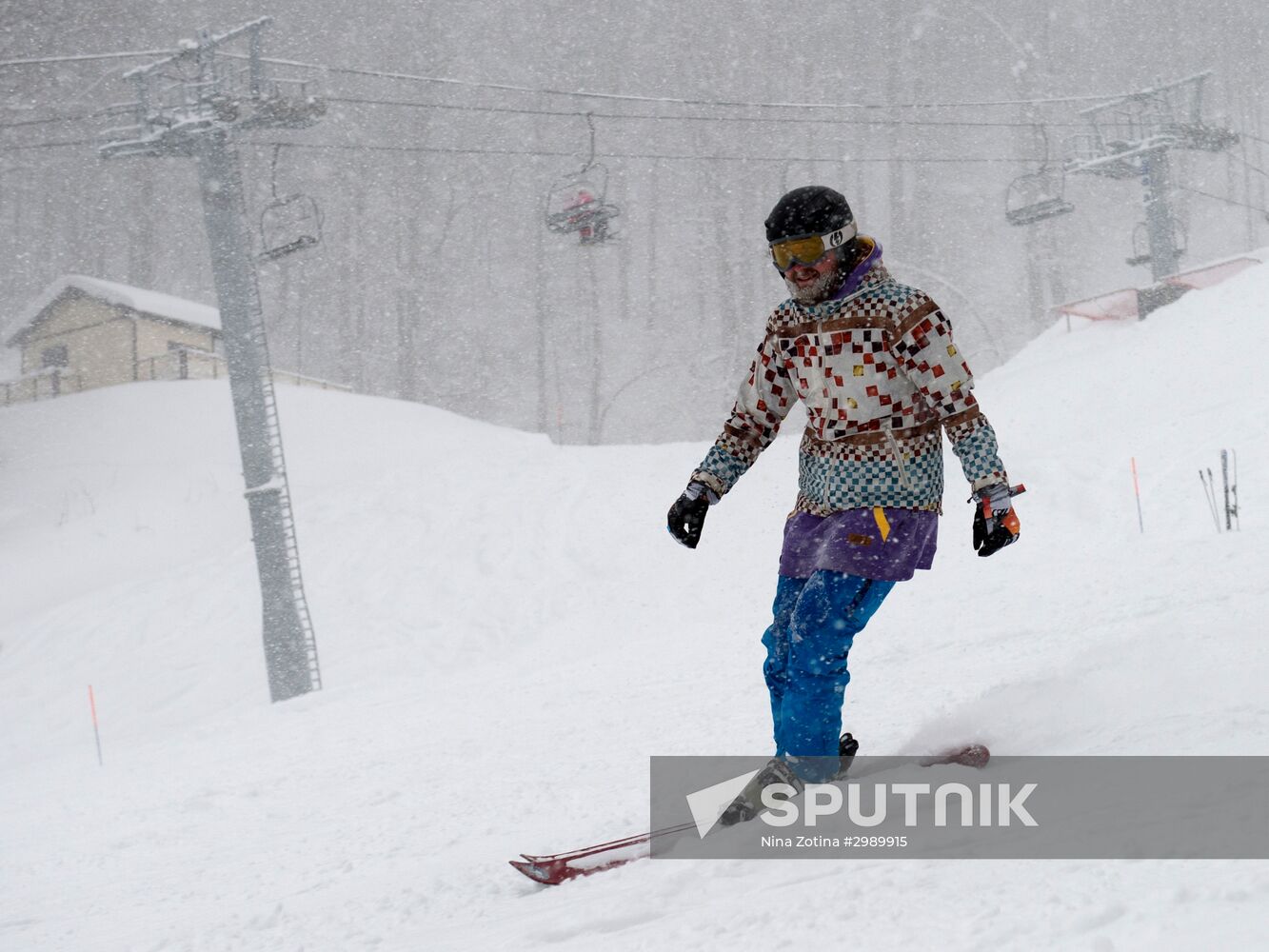 Ski season begins at Gorky Gorod ski resort in Sochi