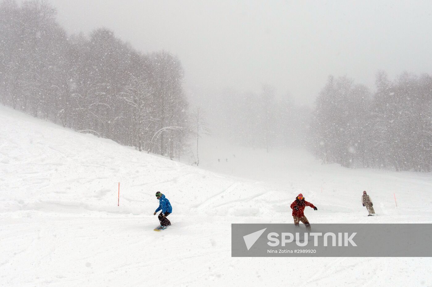 Ski season begins at Gorki Gorod ski resort in Sochi