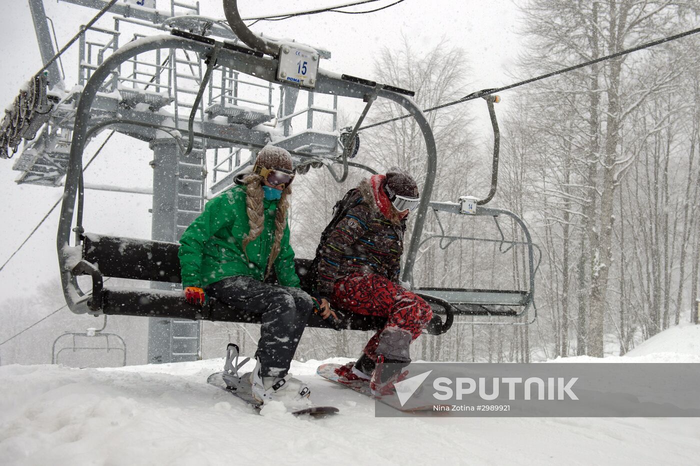 Ski season begins at Gorki Gorod ski resort in Sochi