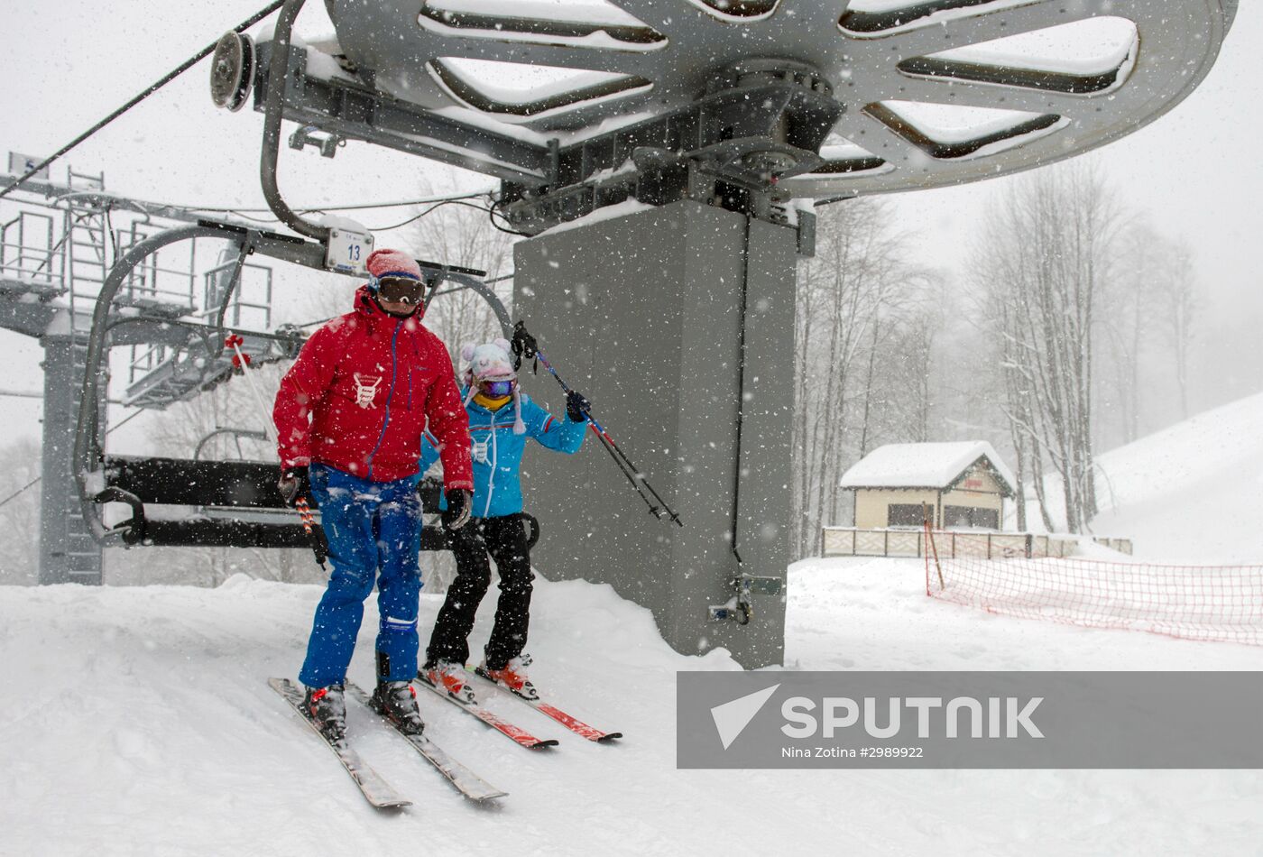 Ski season begins at Gorki Gorod ski resort in Sochi