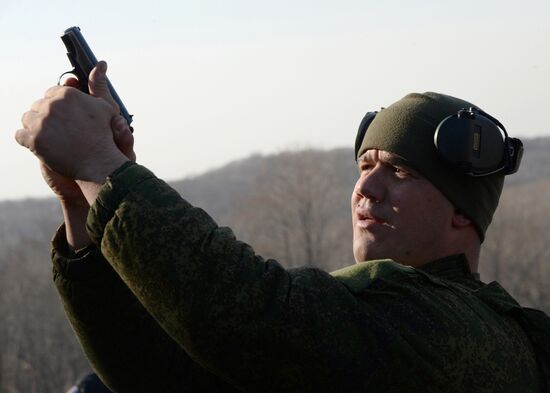 Applied shooting championships in Primorsky Territory