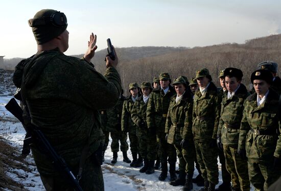 Applied shooting championships in Primorsky Territory