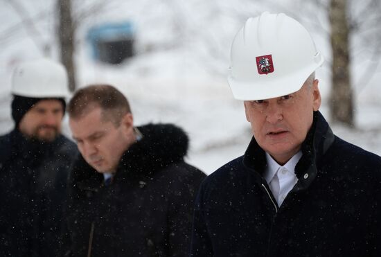 Zaryadye Park construction in Moscow