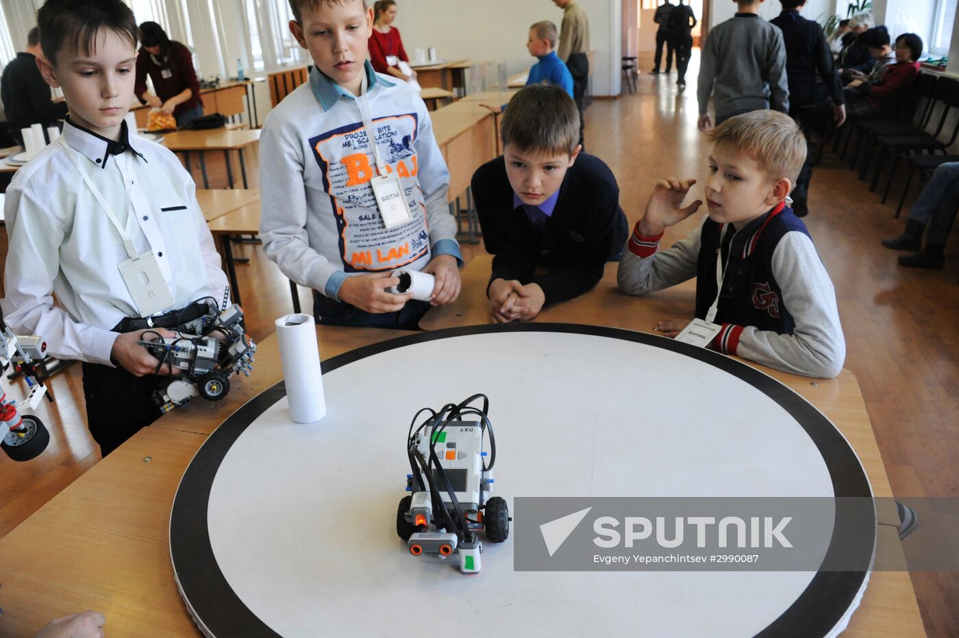 Robotics competition in Trans-Baikal Territory