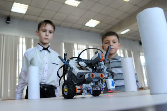 Robotics competition in Trans-Baikal Territory