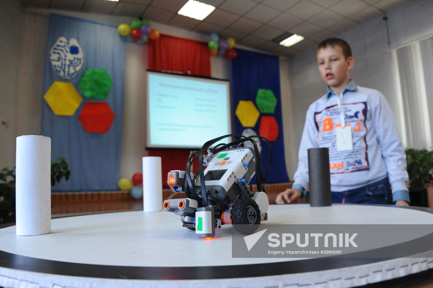 Robotics competition in Trans-Baikal Territory