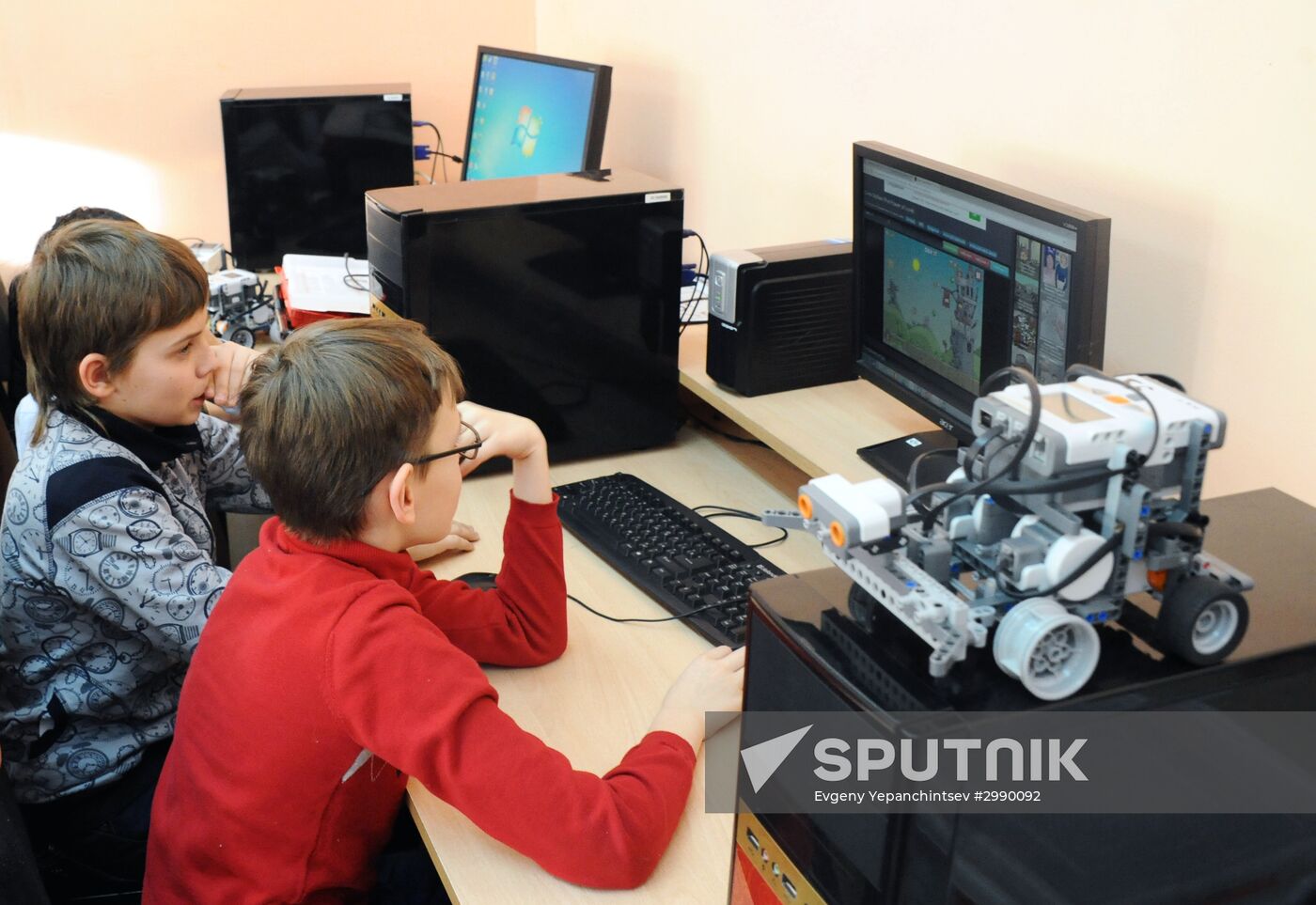 Robotics competition in Trans-Baikal Territory