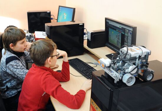 Robotics competition in Trans-Baikal Territory