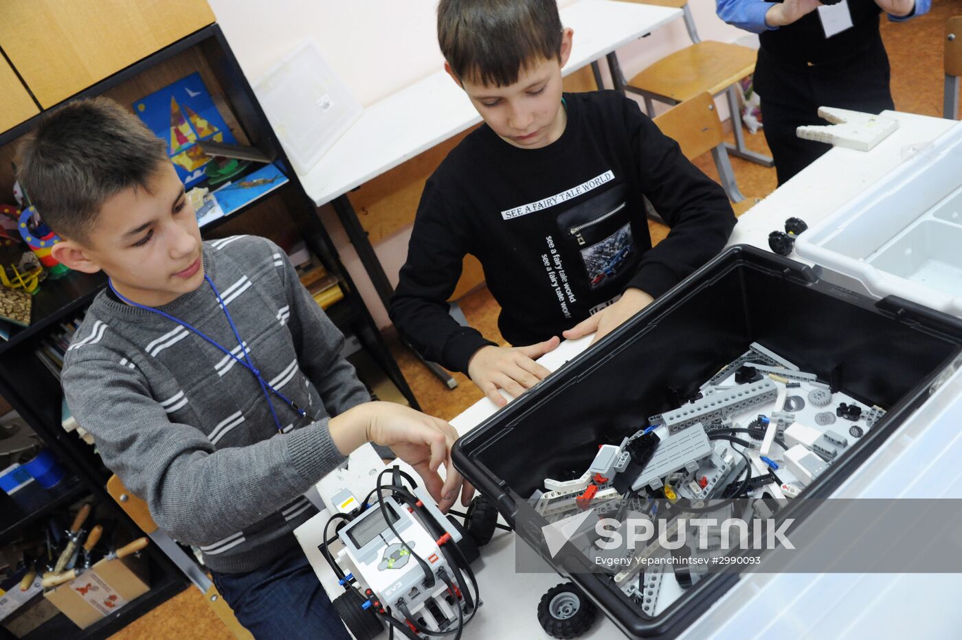 Robotics competition in Trans-Baikal Territory