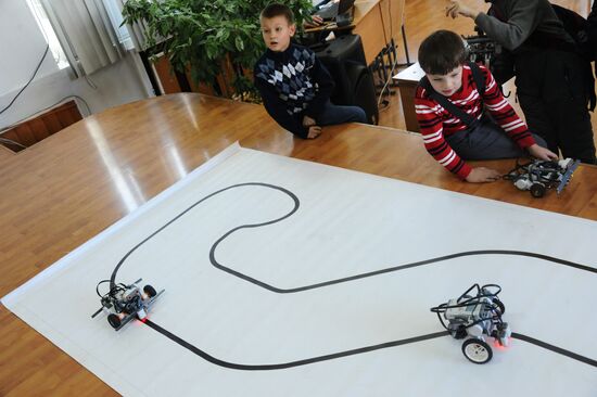 Robotics competition in Trans-Baikal Territory