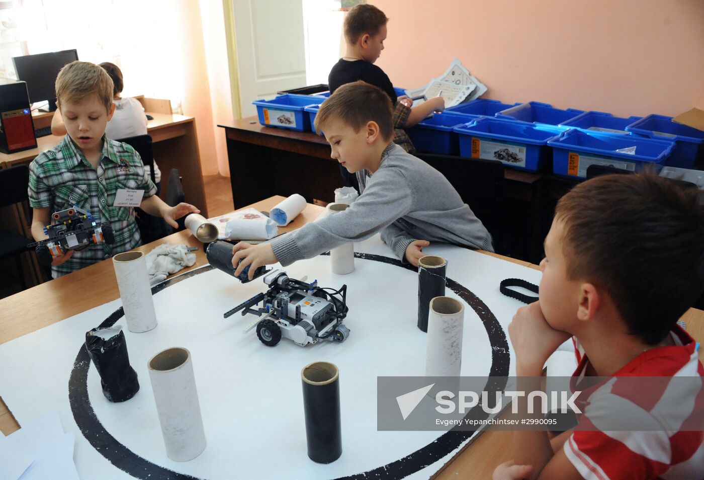 Robotics competition in Trans-Baikal Territory