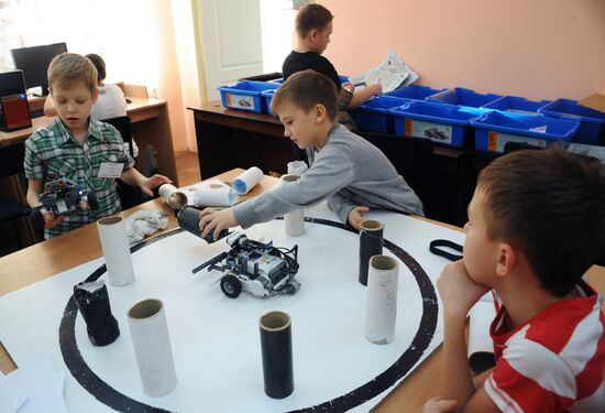 Robotics competition in Trans-Baikal Territory