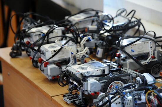 Robotics competition in Trans-Baikal Territory