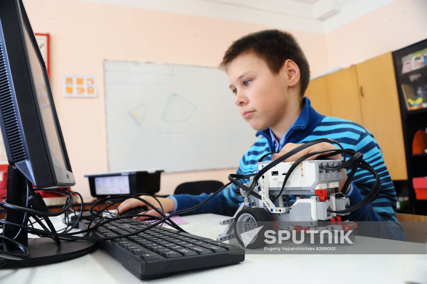 Robotics competition in Trans-Baikal Territory