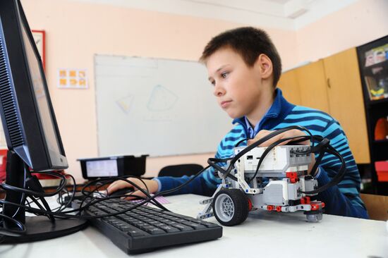 Robotics competition in Trans-Baikal Territory