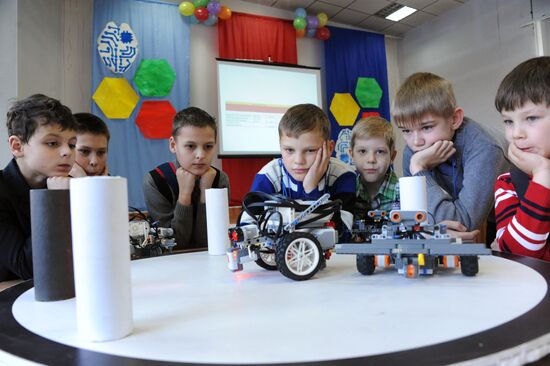 Robotics competition in Trans-Baikal Territory