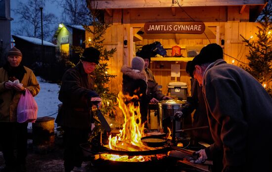 Christmas Fair in Ostersund