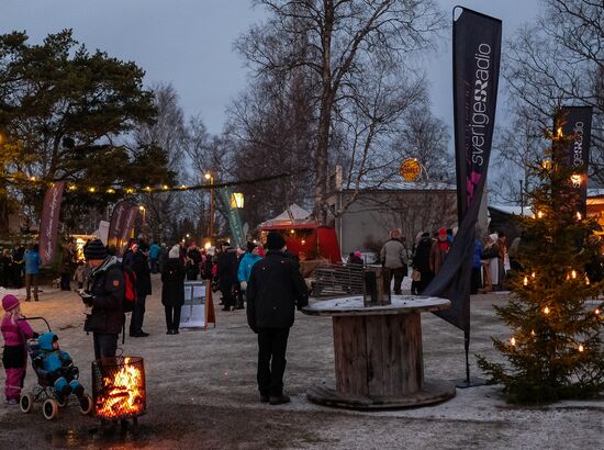 Christmas Fair in Ostersund