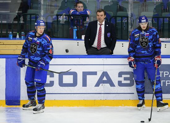 Ice hockey. KHL. SKA vs. Dynamo Moscow