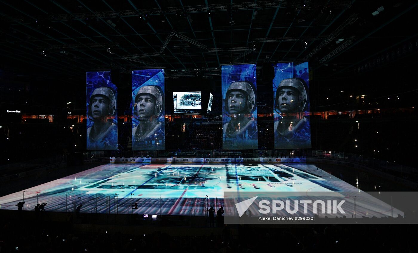 Ice hockey. KHL. SKA vs. Dynamo Moscow