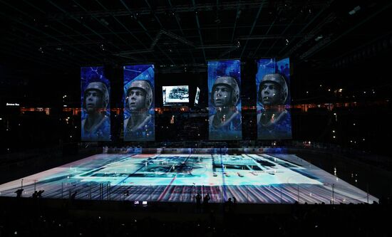 Ice hockey. KHL. SKA vs. Dynamo Moscow