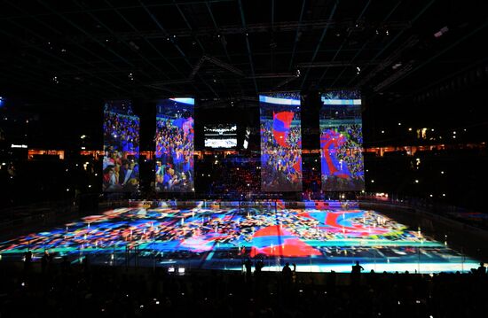 Ice hockey. KHL. SKA vs. Dynamo Moscow