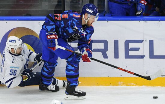 Ice hockey. KHL. SKA vs. Dynamo Moscow