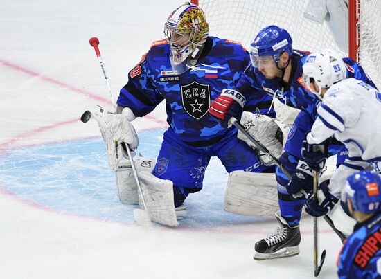 Ice hockey. KHL. SKA vs. Dynamo Moscow