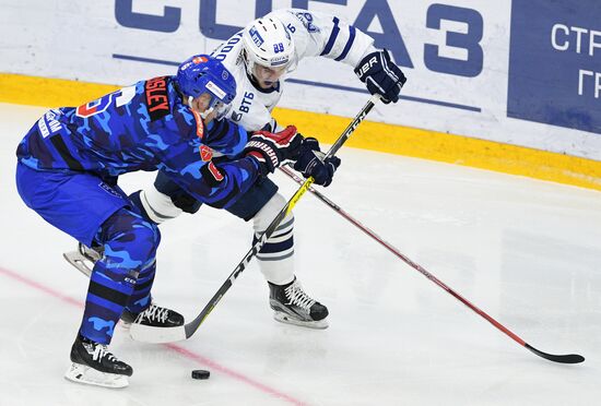 Ice hockey. KHL. SKA vs. Dynamo Moscow