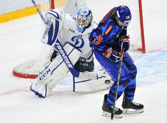 Ice hockey. KHL. SKA vs. Dynamo Moscow