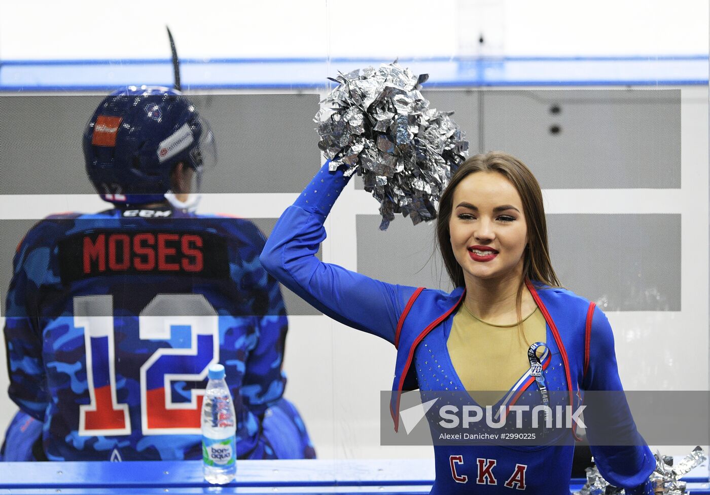 Ice hockey. KHL. SKA vs. Dynamo Moscow