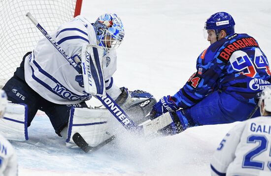 Ice hockey. KHL. SKA vs. Dynamo Moscow
