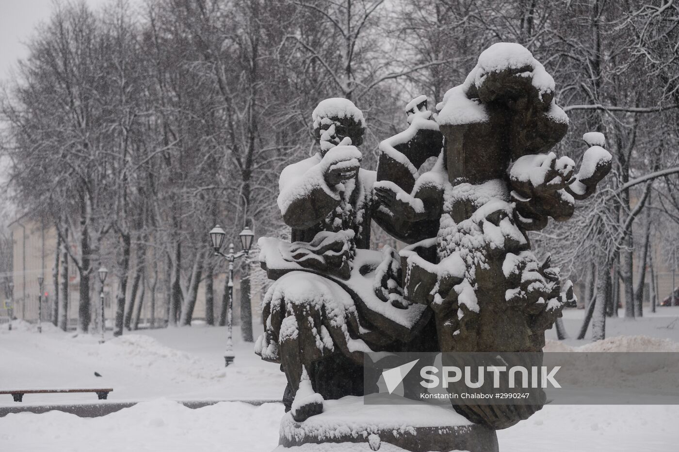 Winter in Veliky Novgorod