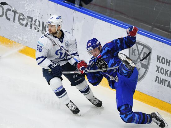 Ice hockey. KHL. SKA vs. Dynamo Moscow