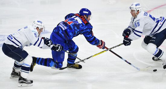 Ice hockey. KHL. SKA vs. Dynamo Moscow