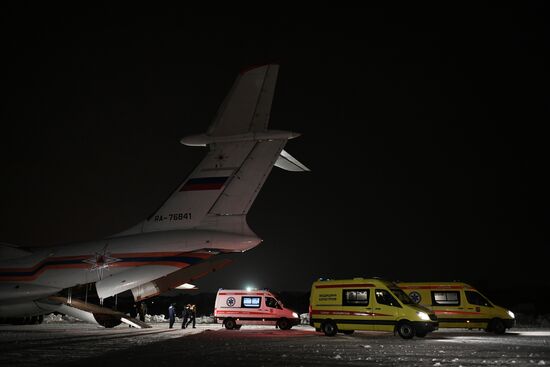 Children wounded in car accident in Khanty-Mansiysk airlifted to Moscow