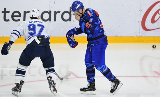 Ice hockey. KHL. SKA vs. Dynamo Moscow