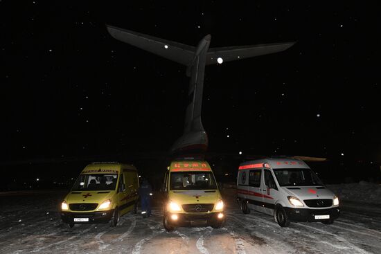 Children wounded in car accident in Khanty-Mansiysk airlifted to Moscow