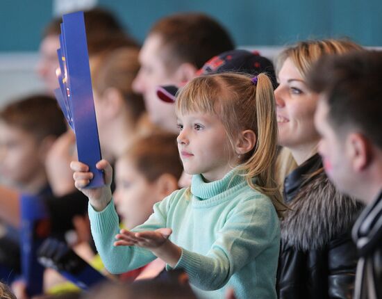 Ice hockey. KHL. SKA vs. Dynamo Moscow
