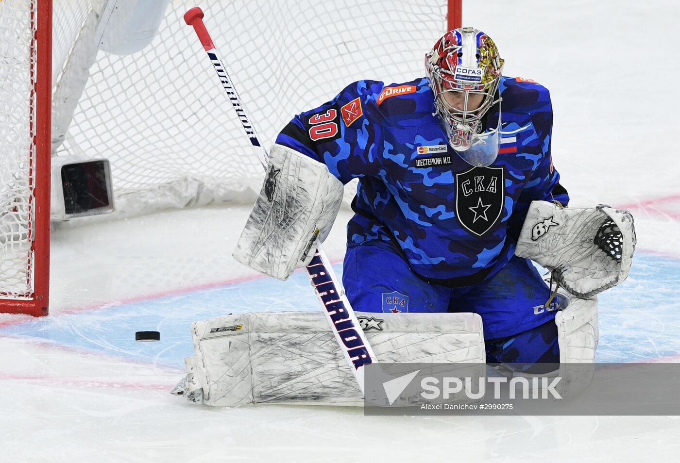 Ice hockey. KHL. SKA vs. Dynamo Moscow