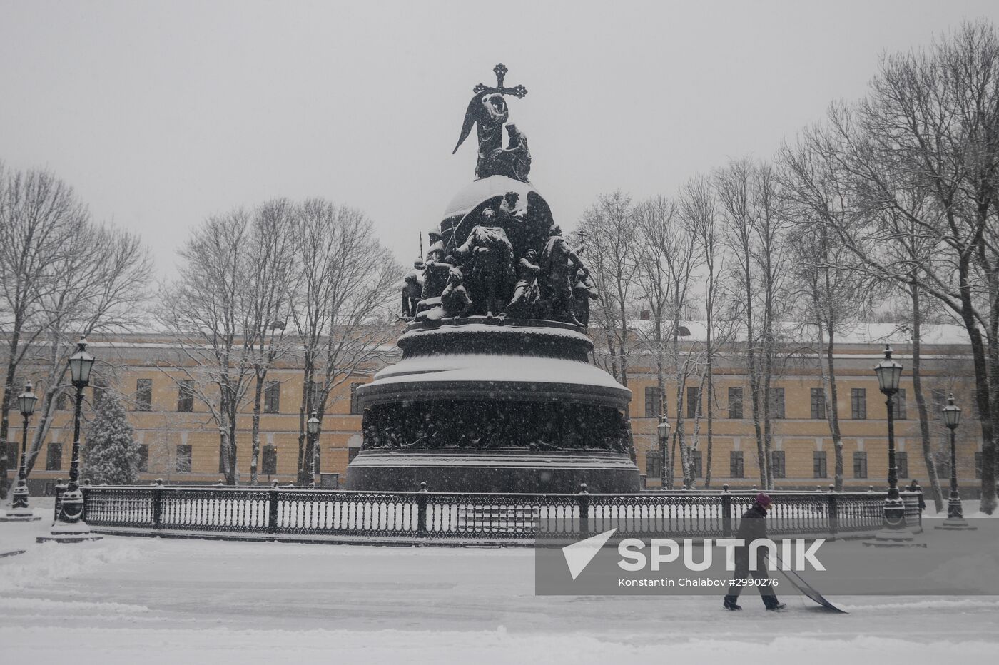 Winter in Veliky Novgorod